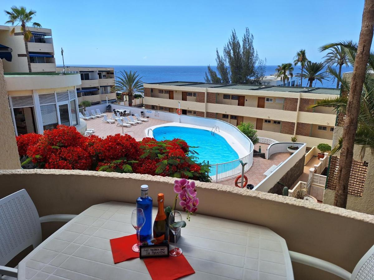 White And Quiet! Modern Apartment In San Agustin San Bartolome de Tirajana  Exterior photo